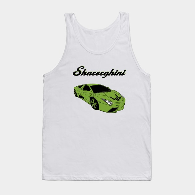 sharerghini green Tank Top by NewMerch